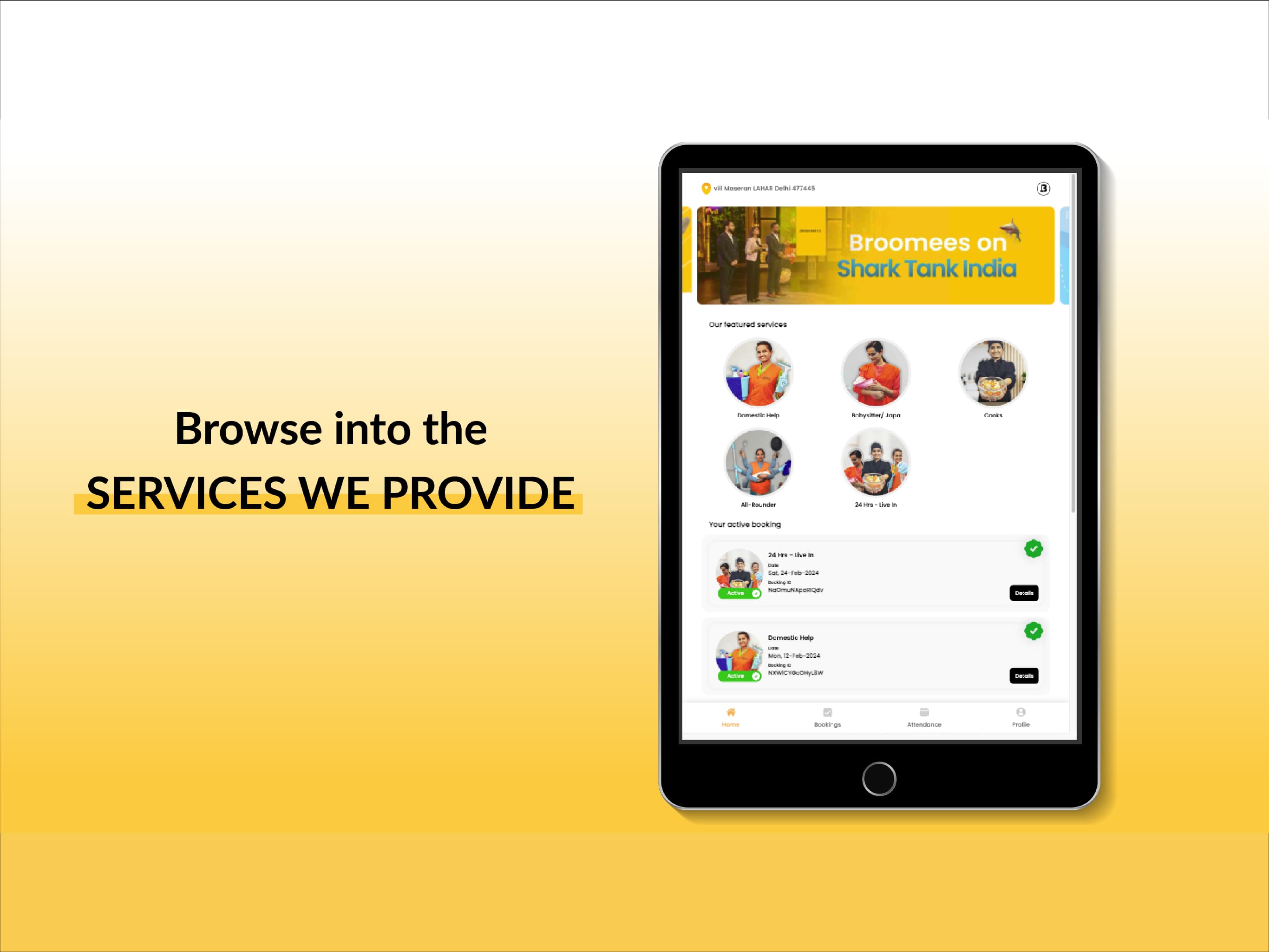 Broomees — Home Services Platform